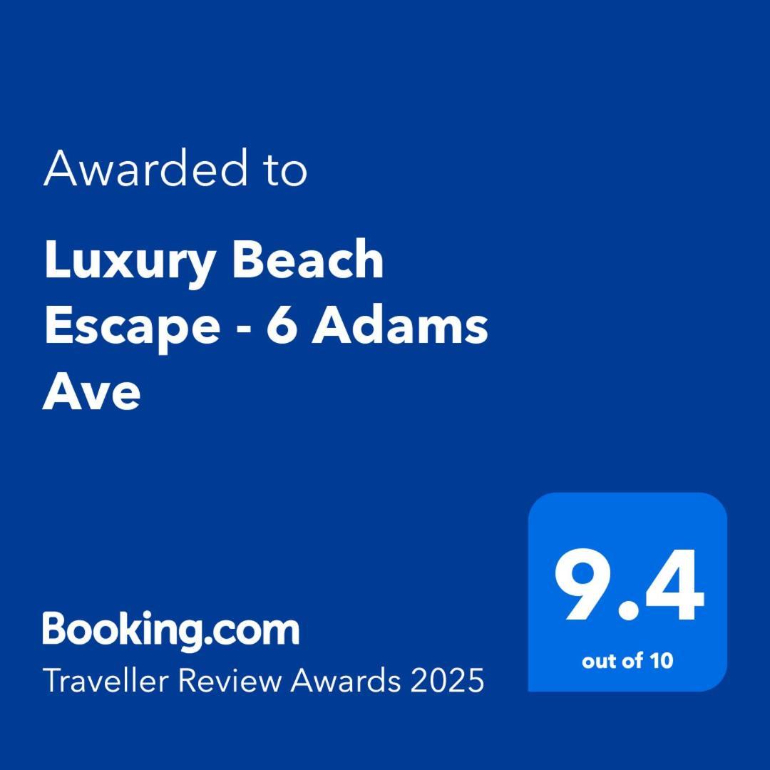 Luxury Beach Escape - 6 Adams Ave Mt Maunganui Mount Maunganui Exteriör bild